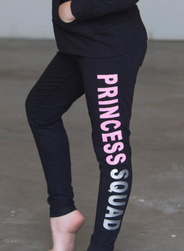 Princess Squad Glitter Leggings