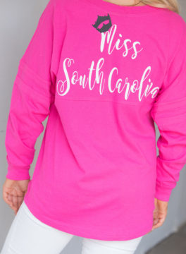 Pretty in Pink Miss SC Contestant Spirit Jersey