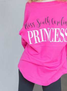 Pretty in Pink Miss SC Princess Spirit Jersey