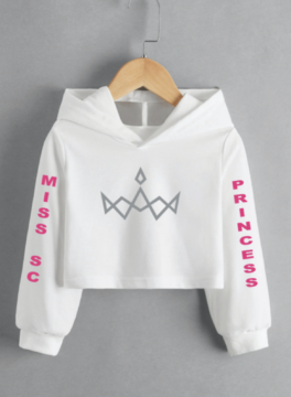 Official Miss SC Princess Crop Hoodie